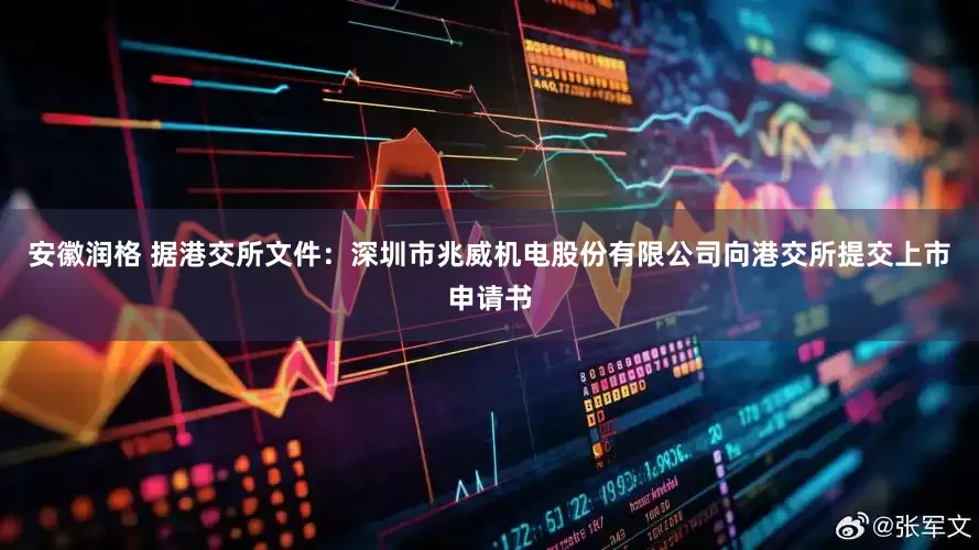安徽润格 据港交所文件：深圳市兆威机电股份有限公司向港交所提交上市申请书